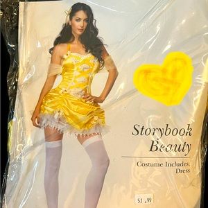 83542 Leg Avenue Storybook Beauty Costume dress size XS